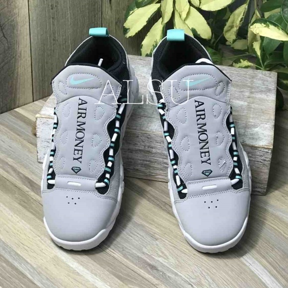 Nike Air More Money GS Wolf Grey Kids AUTHENTIC - Picture 5 of 8